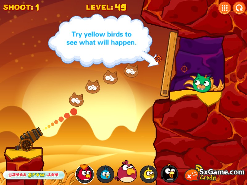 Angry Birds Cannon Bird 3